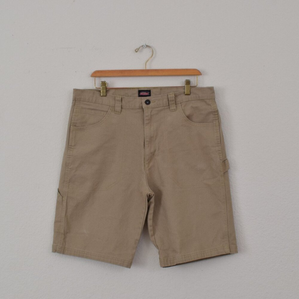 Genuine Dickies Kakhi Canvas‎ Shorts , Sz 36